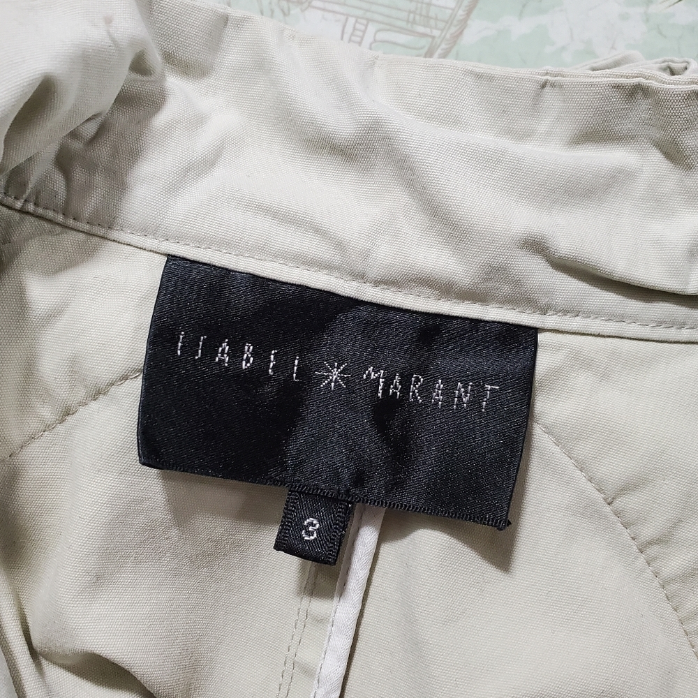 Isabel Marant Tan Zip Jacket - Picture 6 of 8